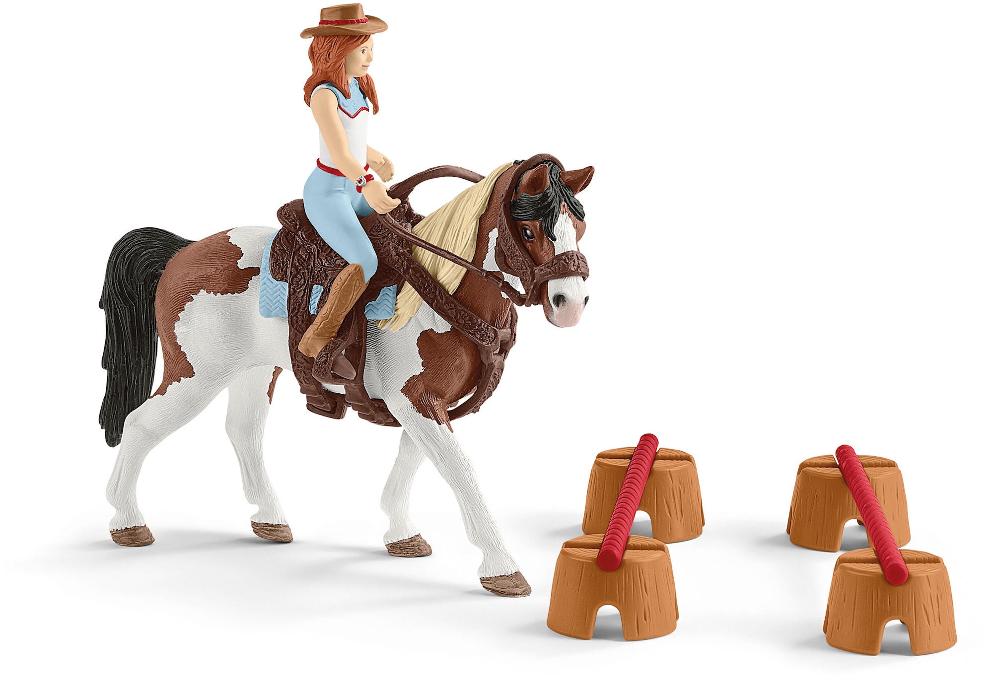 Schleich 42441 Horse Club Lekset Hannahs Westernridset|