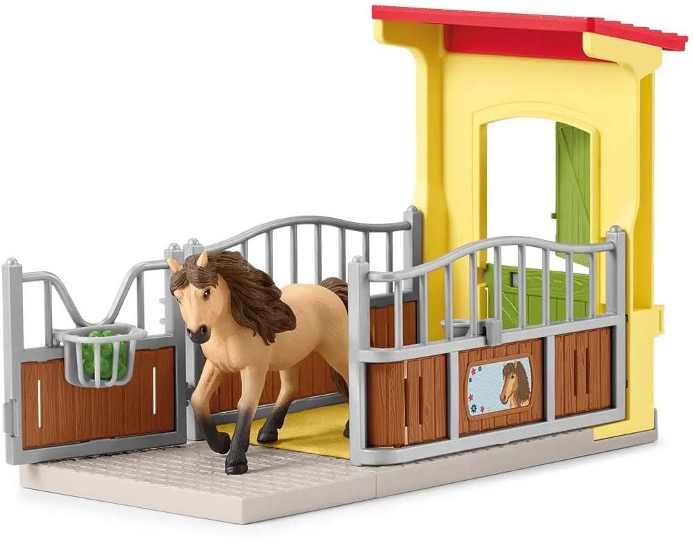 Schleich 42609 Hästbox Islandshäst|
