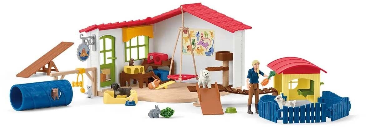 Schleich Farm World Djurhotell|