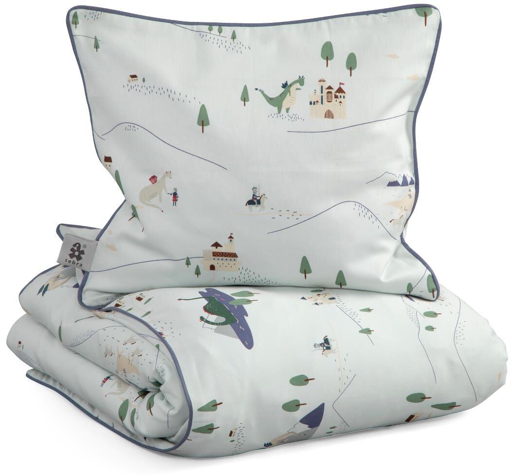 Sebra Bäddset 100 x 130 Dragon Tales|