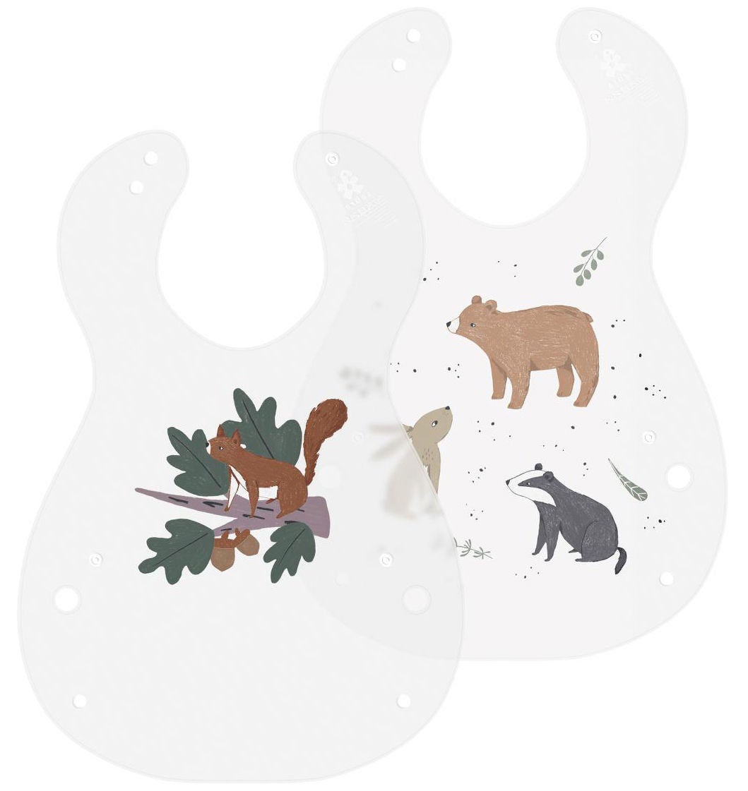 Sebra Haklapp Tryckt 2-pack Nightfall|