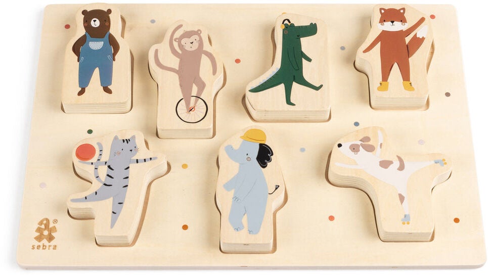 Sebra Knoppussel Teeny Toes/Busy Builders|