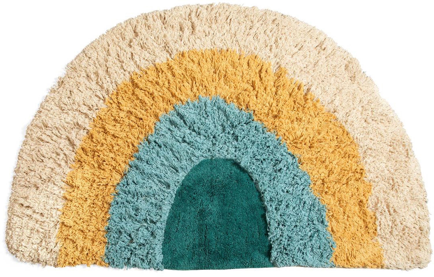 Sebra Rainbow Matta|Dusty Green