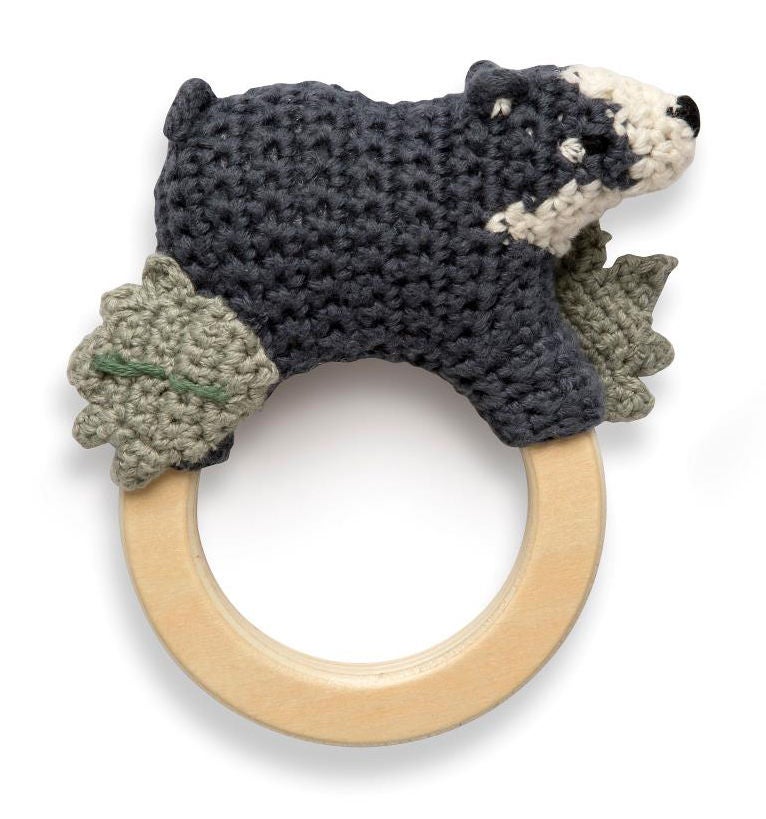 Sebra Virkad Skallra Shadow the badger|
