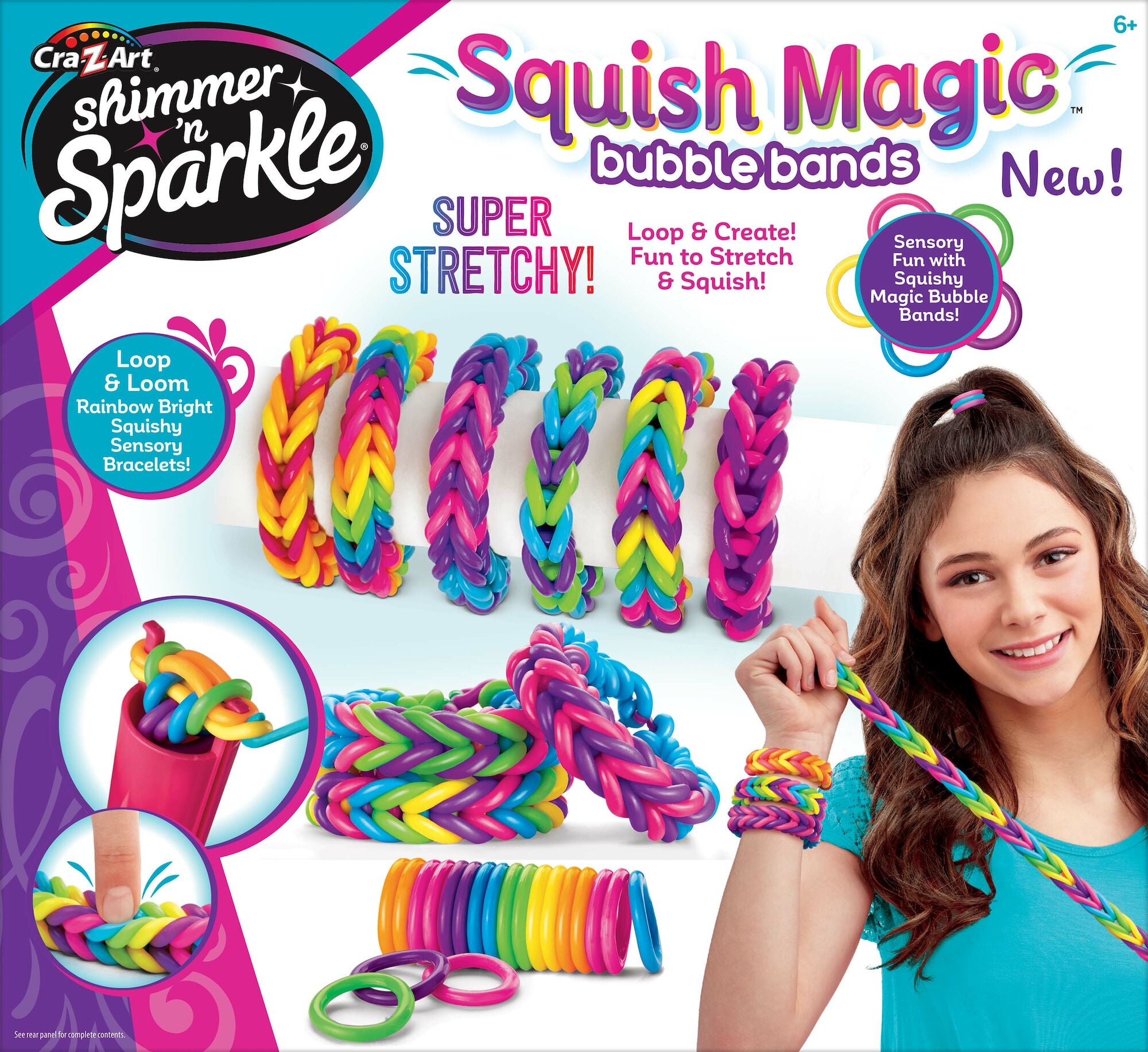 Shimmer n' Sparkle Squish Magic Bubble Armbandskit|