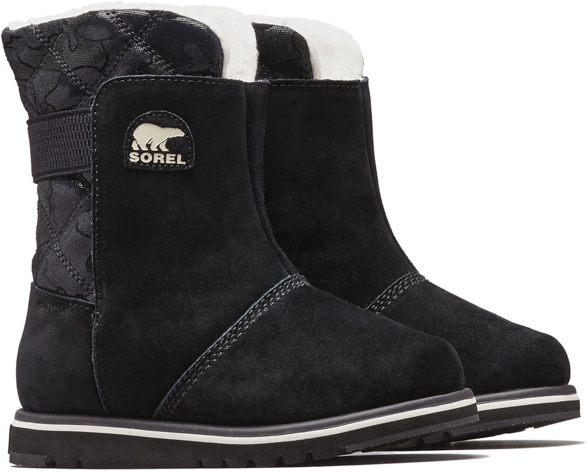 Sorel Children's Rylee Kängor|Black/Light Bisque 25