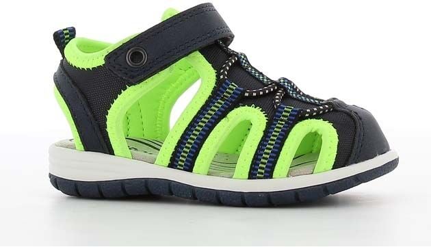 Sprox Bebissandaler|Navy/Green
