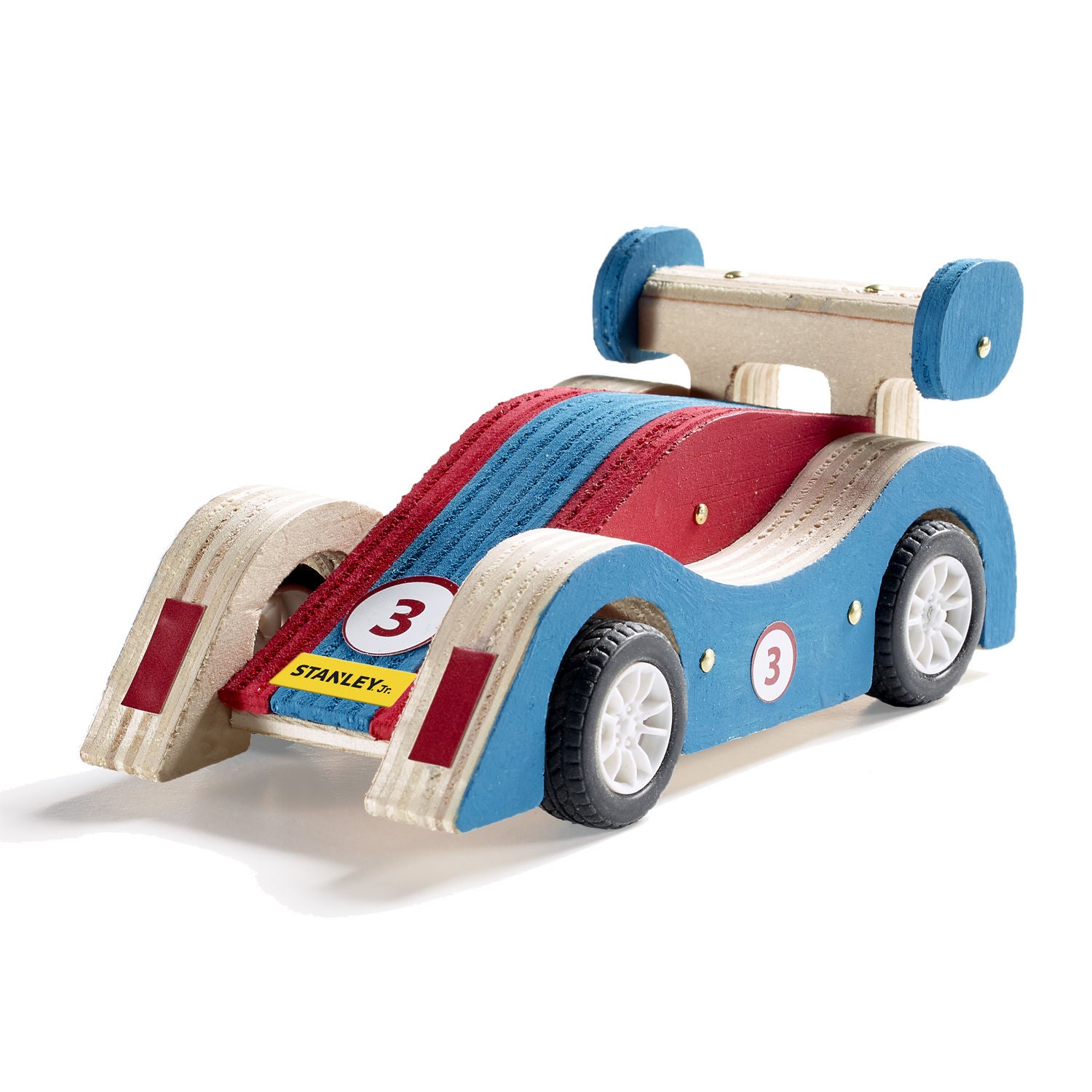 Stanley JR Pull-Back Byggsats Sportbil