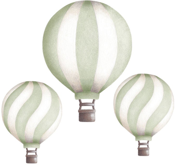 Stickstay Vintage Balloon Set Wallsticker