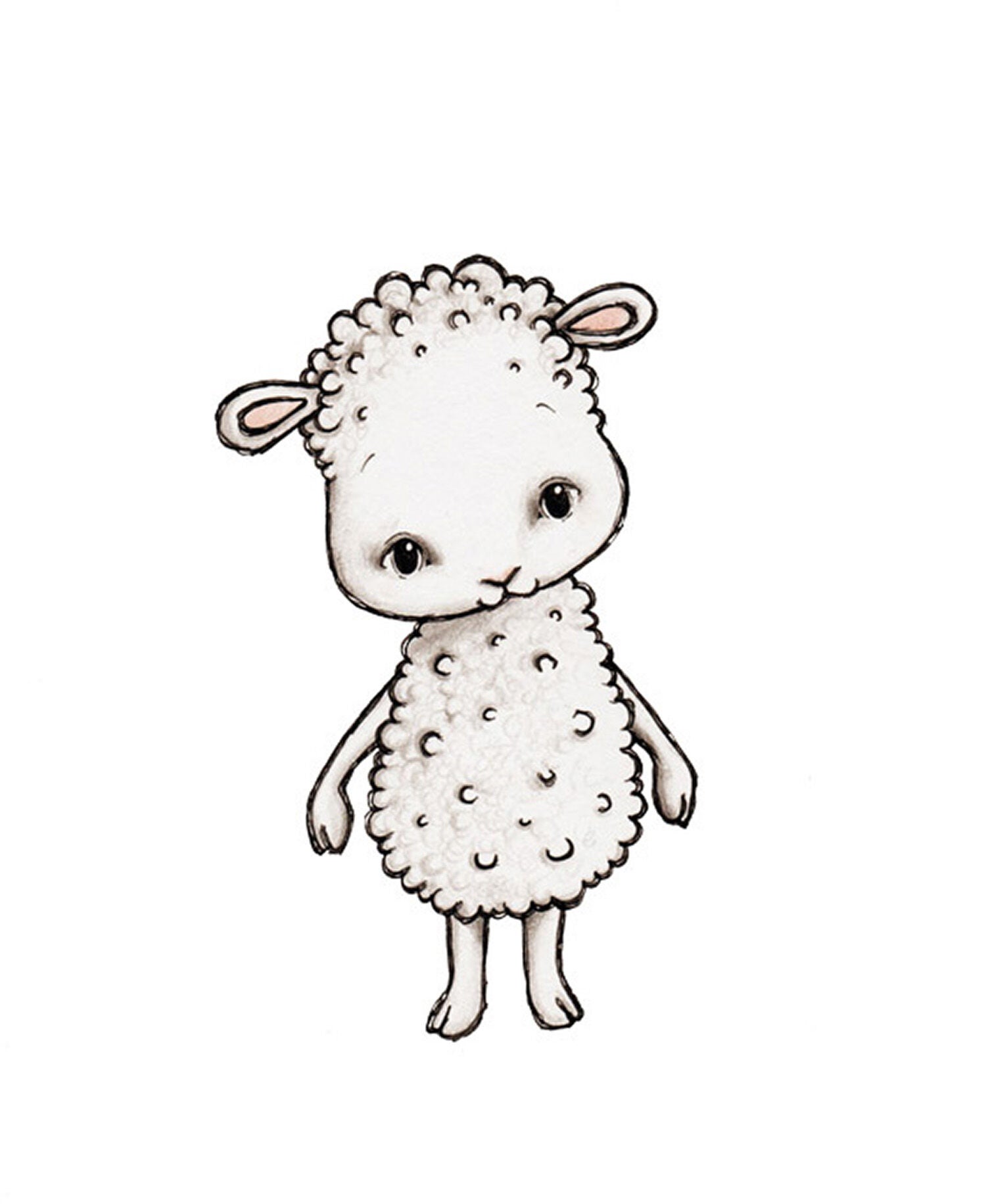 Stickstay Wallsticker Charlie The Sheep|