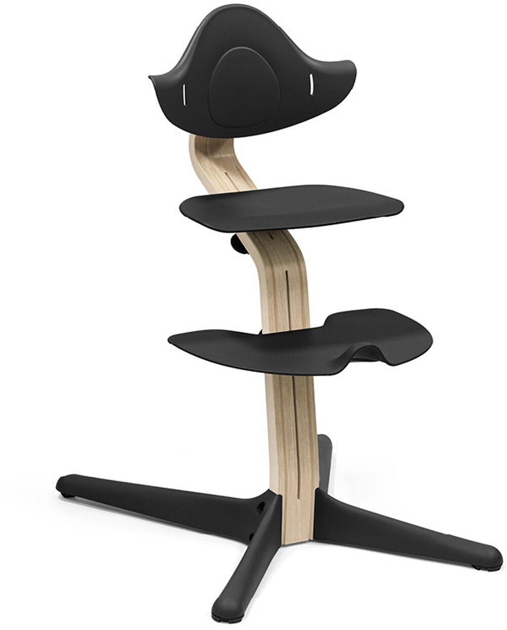 Stokke Nomi Matstol Natural|Black