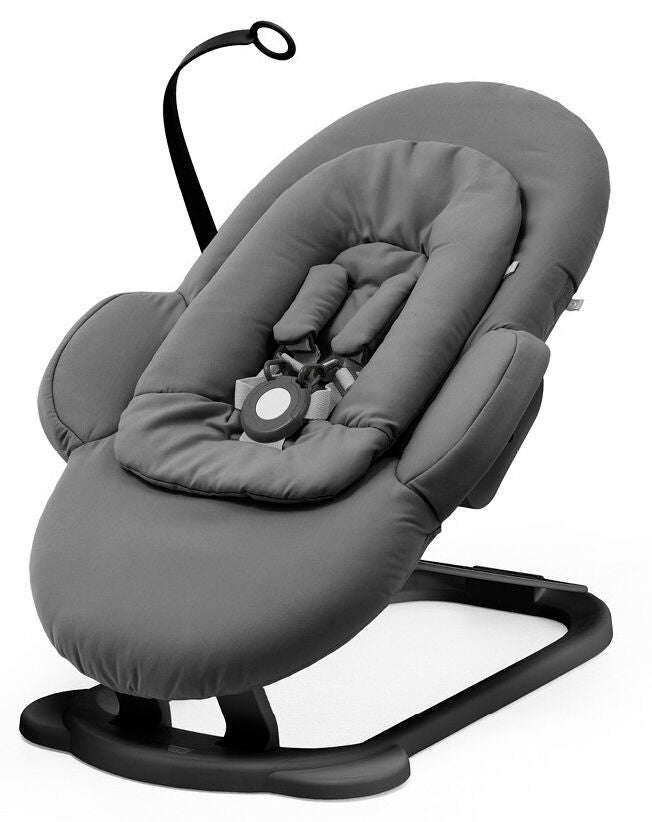 Stokke Steps Babysitter|Grey/Black Chassis