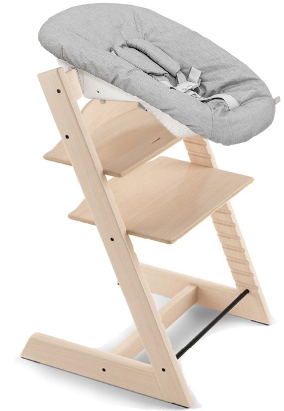 Stokke Tripp Trapp Matstol inkl. Newborn Set|Natural/Grey