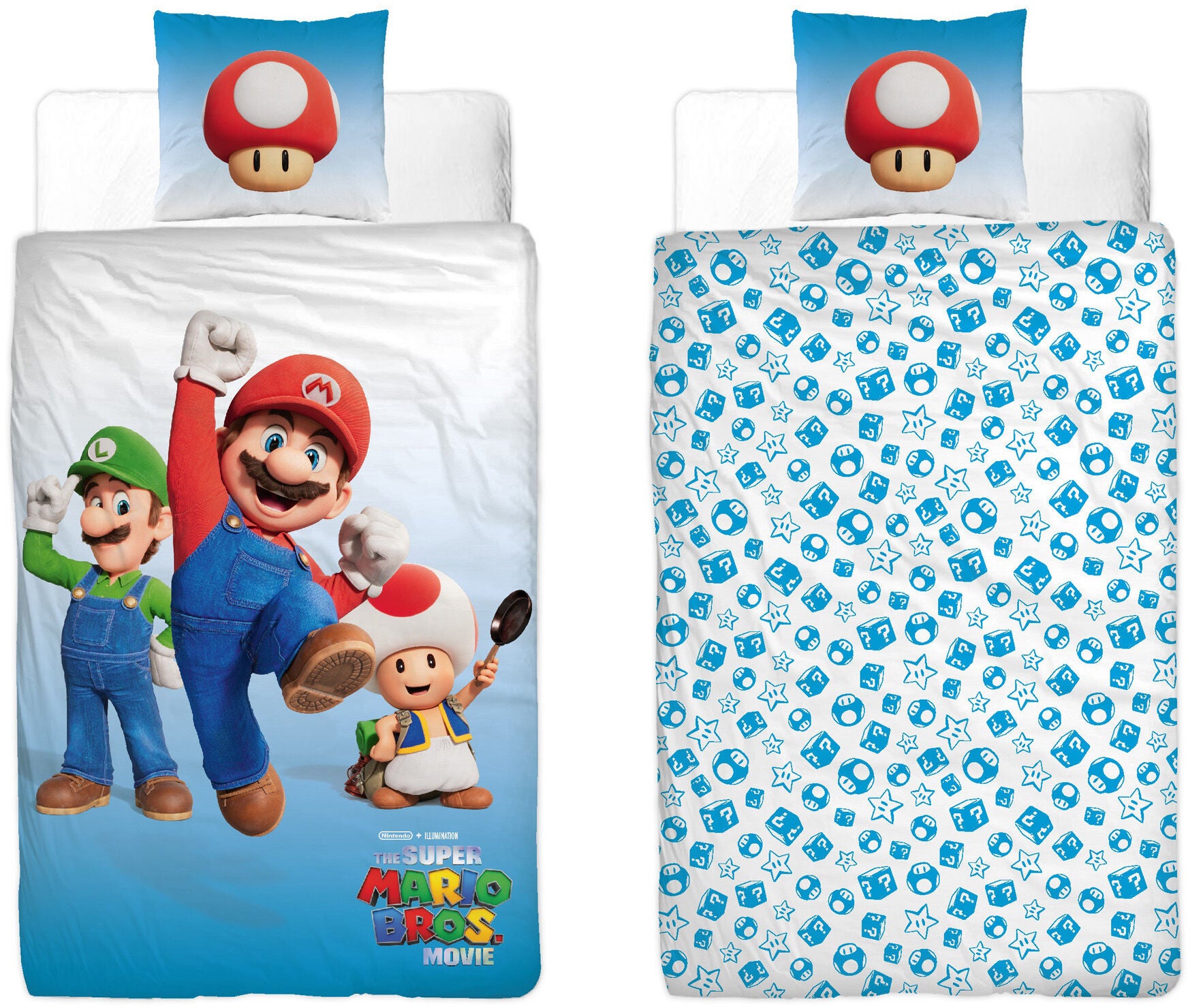 Super Mario Bäddset 140x200