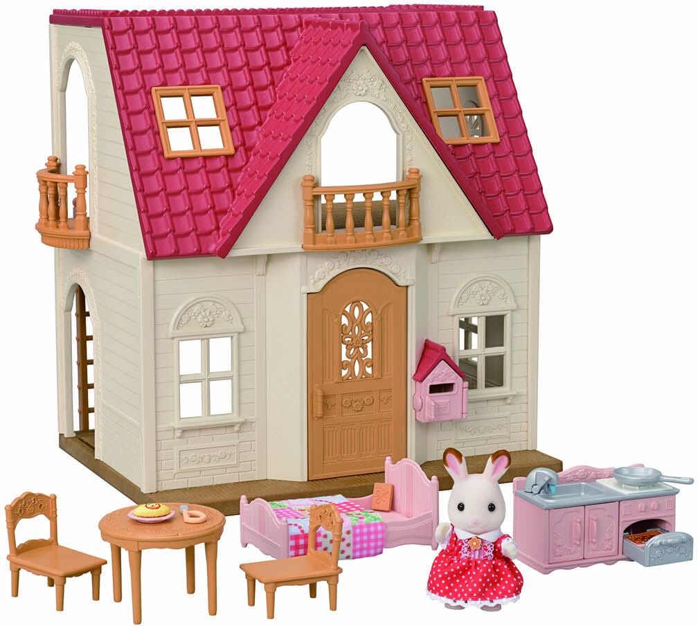 Sylvanian Families Dockhus Red Roof Cosy Cottage|