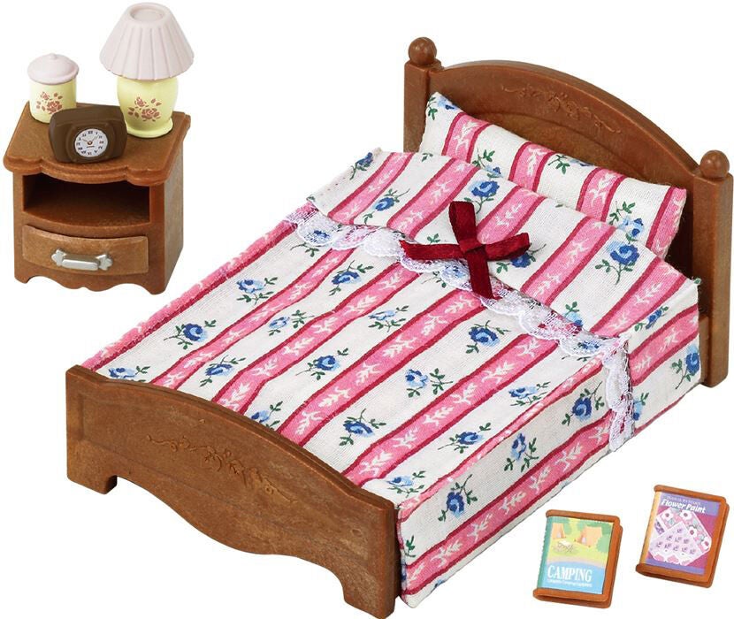Sylvanian Families Dockhusmöbler Semi-dubbelsäng|