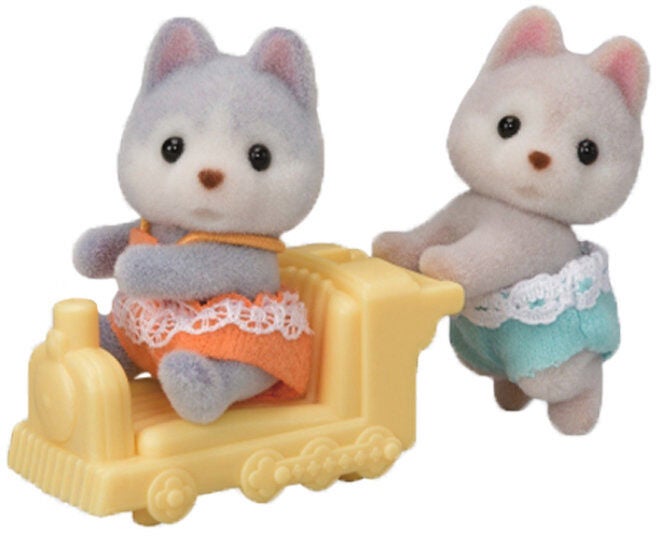 Sylvanian Families Figurer Husky Tvillingar|