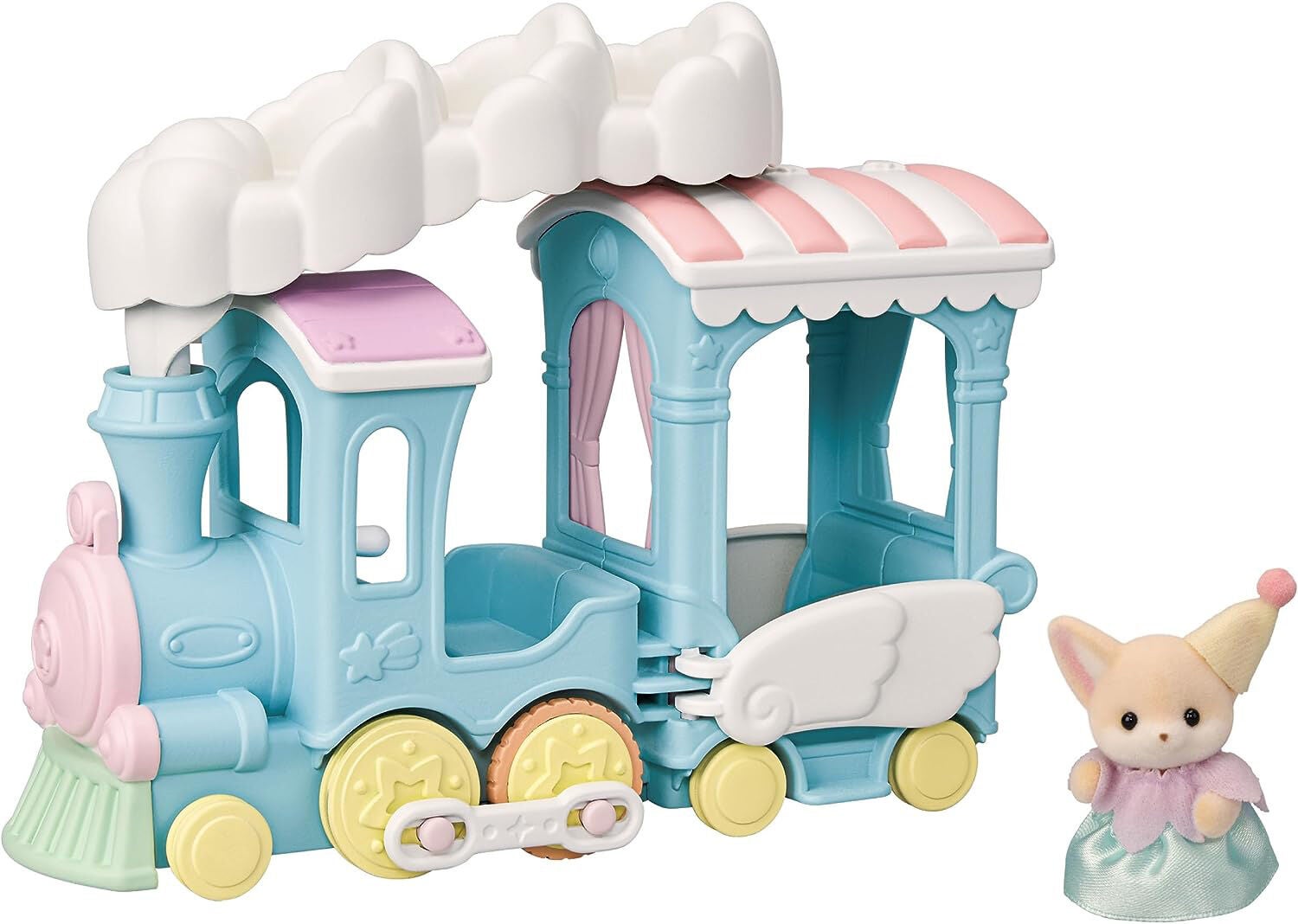 Sylvanian Families Regnbågståg med Figur|