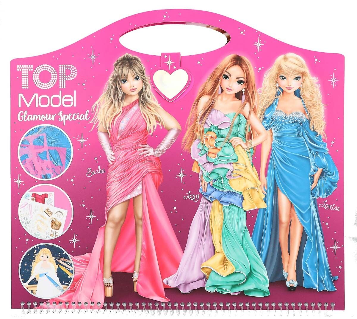 TOPModel Glamour Kollagebok|