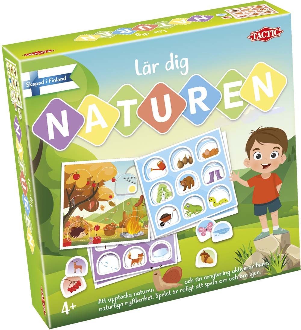Tactic Barnspel Lär dig om naturen