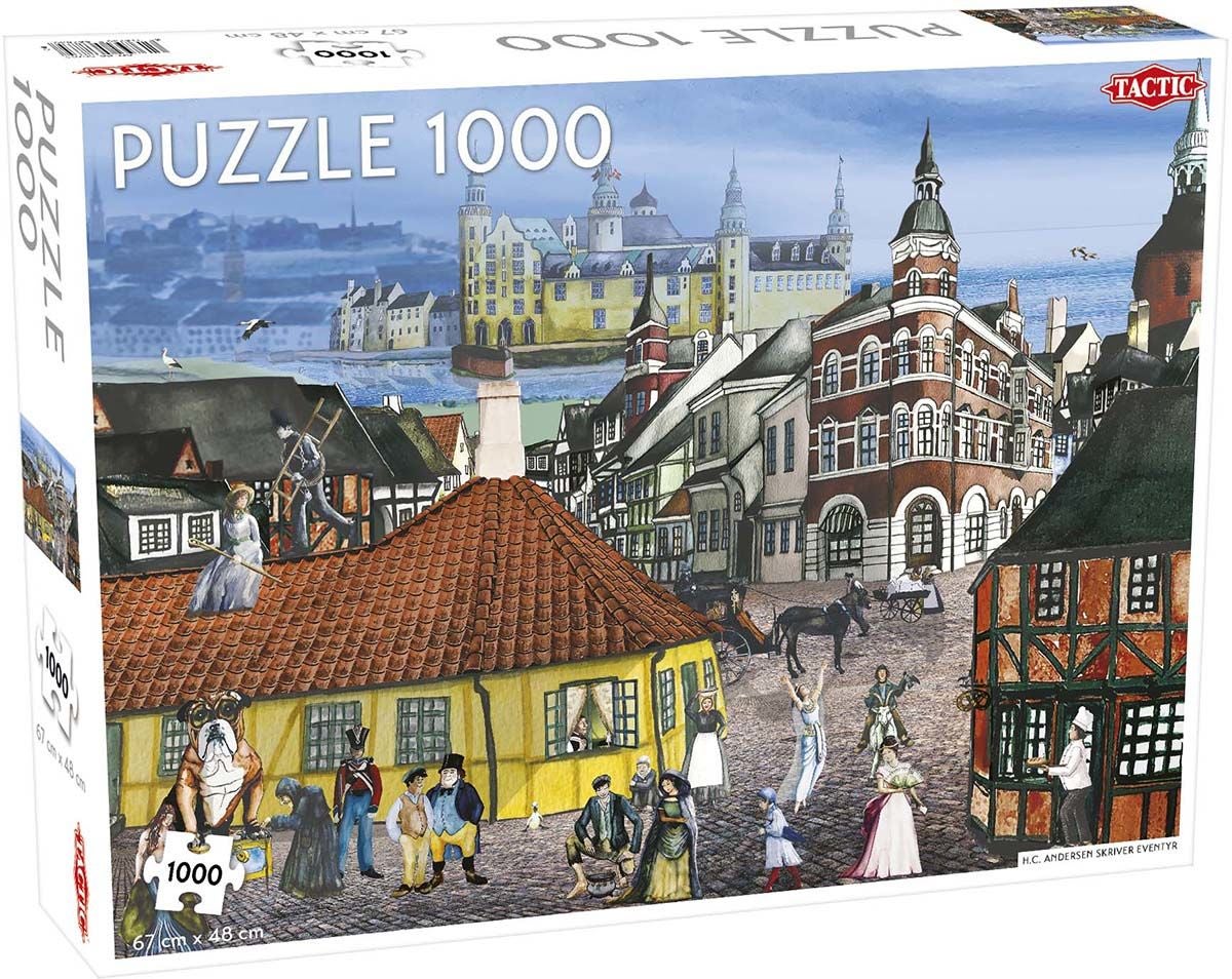 Tactic Pussel H.C. Andersen Skrivaventyr 1000 bitar