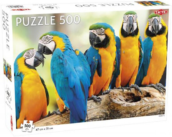 Tactic Pussel Parrots 500 Bitar