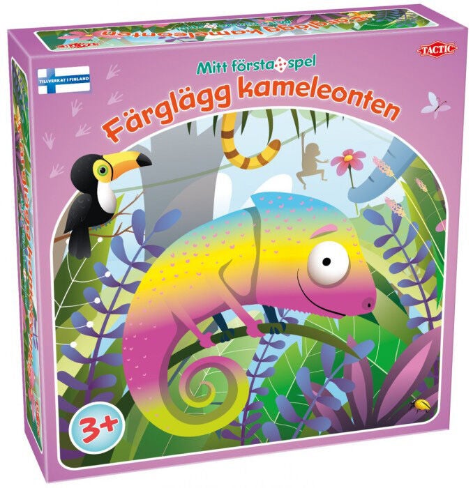 Tactic Spel Färglägg Kameleonten|