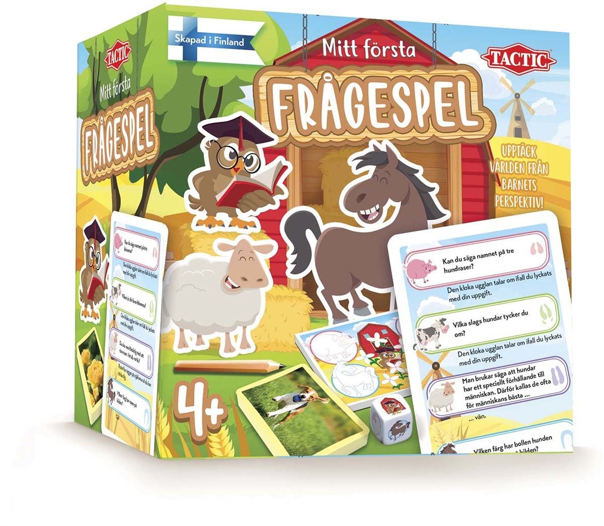 Tactic Spel Let's learn Trivia game