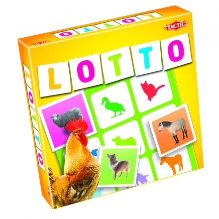 Tactic Spel Lotto - Bondgården Djur