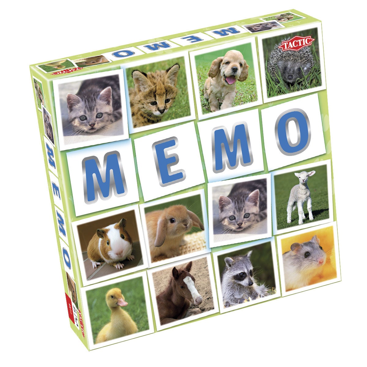 Tactic Spel Memo - Djurungar