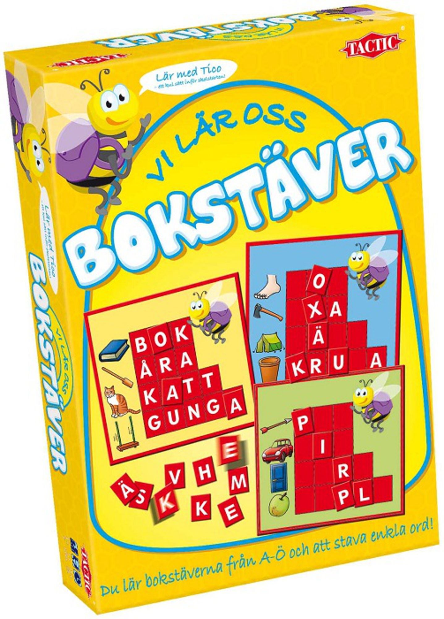 Tactic Vi lär oss Bokstäver Spel|
