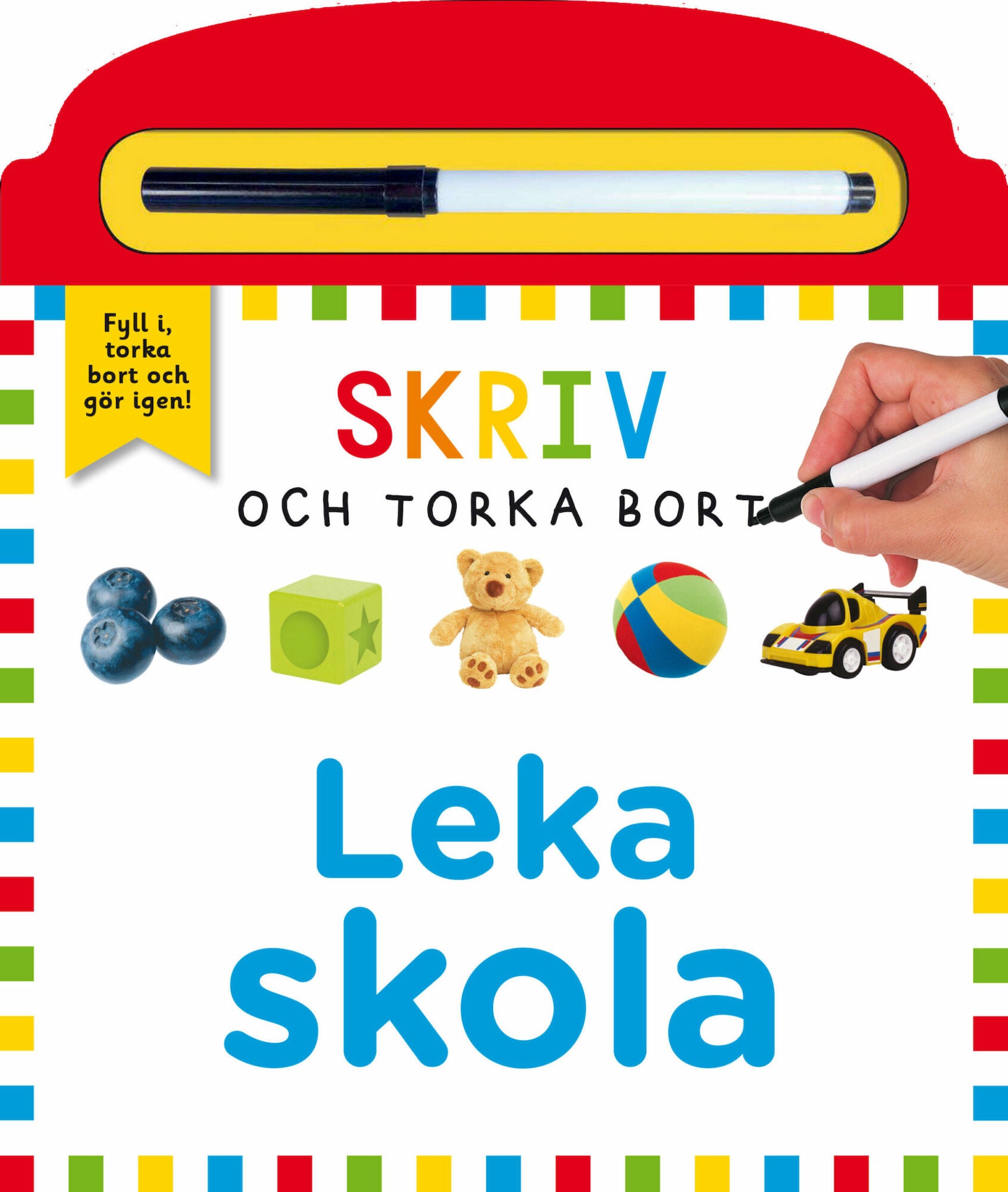 Teddykompaniet Skriv Och Torka Bort Leka Skola