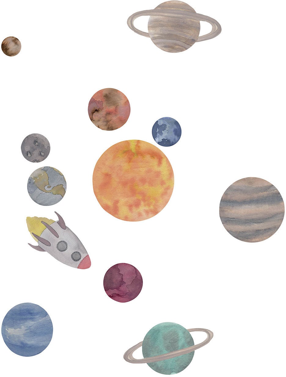 That's Mine Väggklistermärken Solar System|