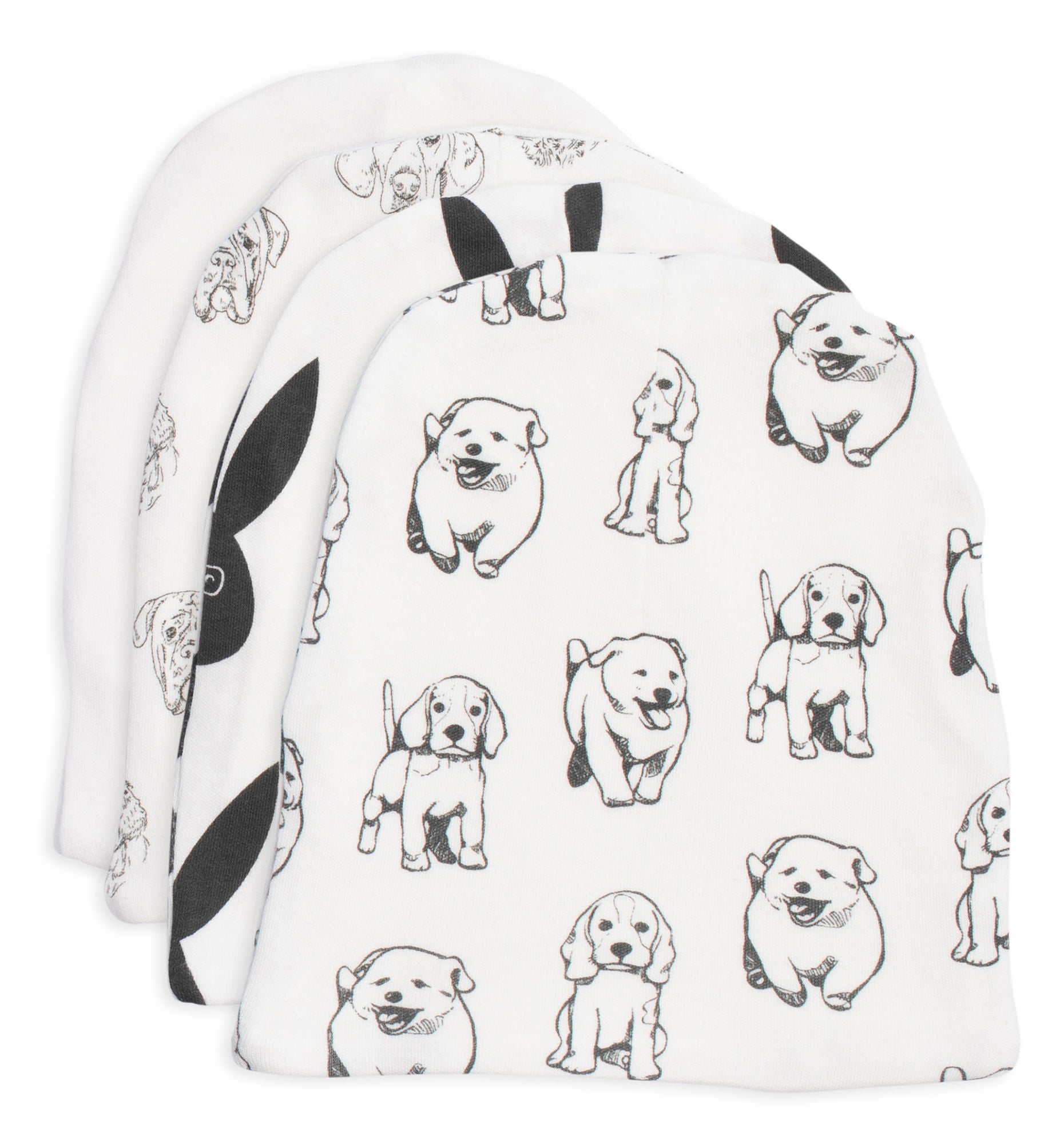 Tiny Treasure Sarah Mössa 4-Pack|White 56-62