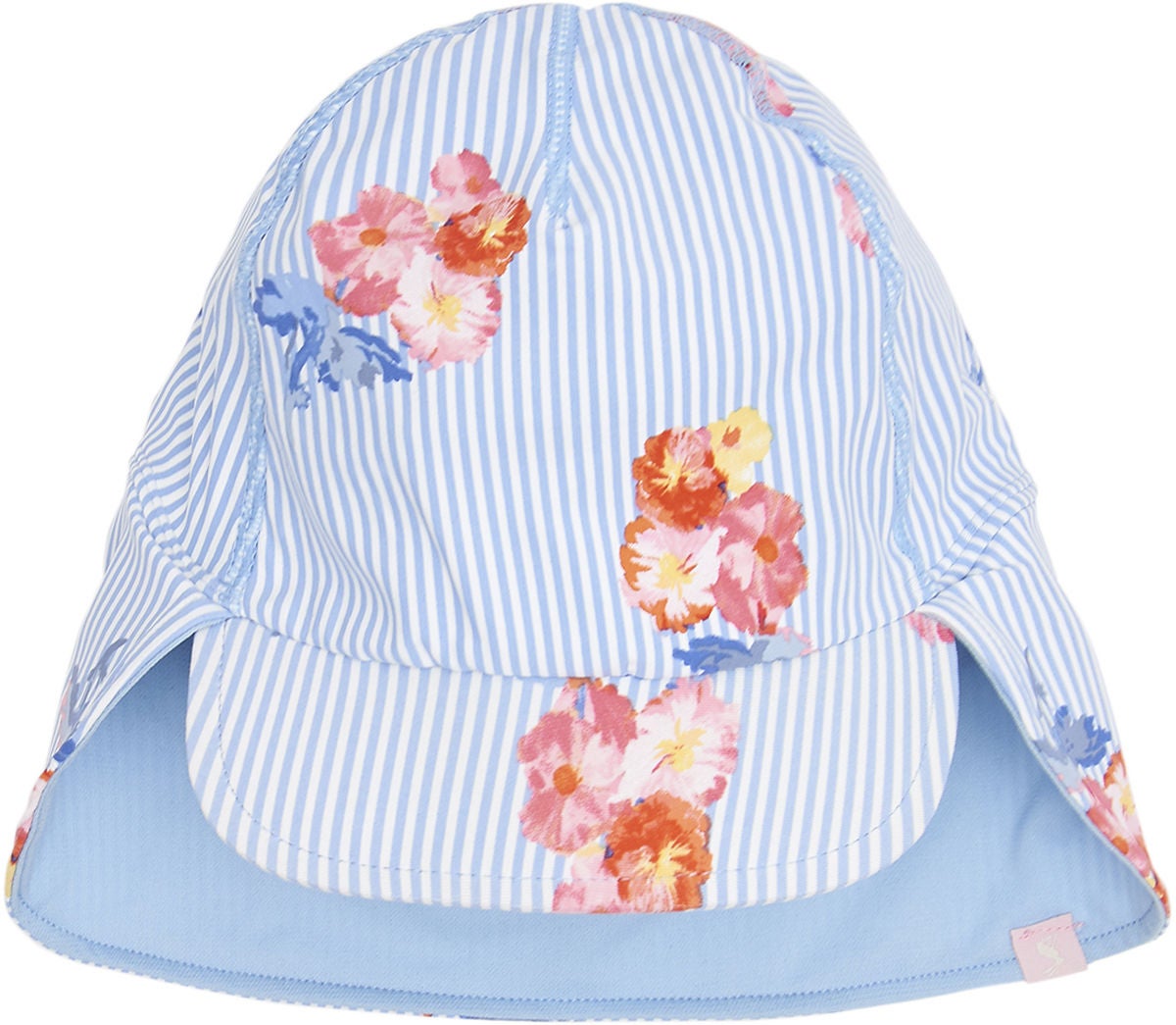 Tom Joules Solhatt|Blue Floral Stripe 8-12 År