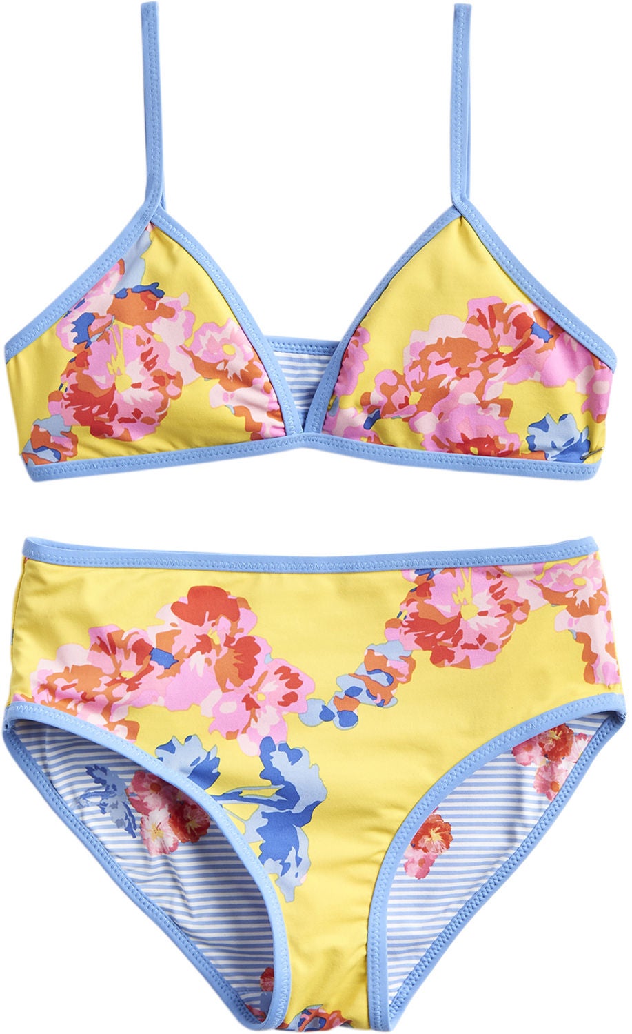 Tom Joules Tvåsidig Bikini|Yellow Floral 3 År