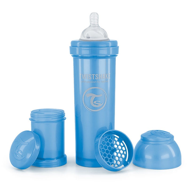 Twistshake Anti-Kolik Nappflaska 330 ml|Pearl Blue