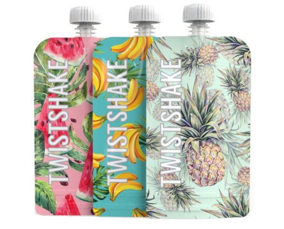 Twistshake Klämmisar 220 ml 3-pack