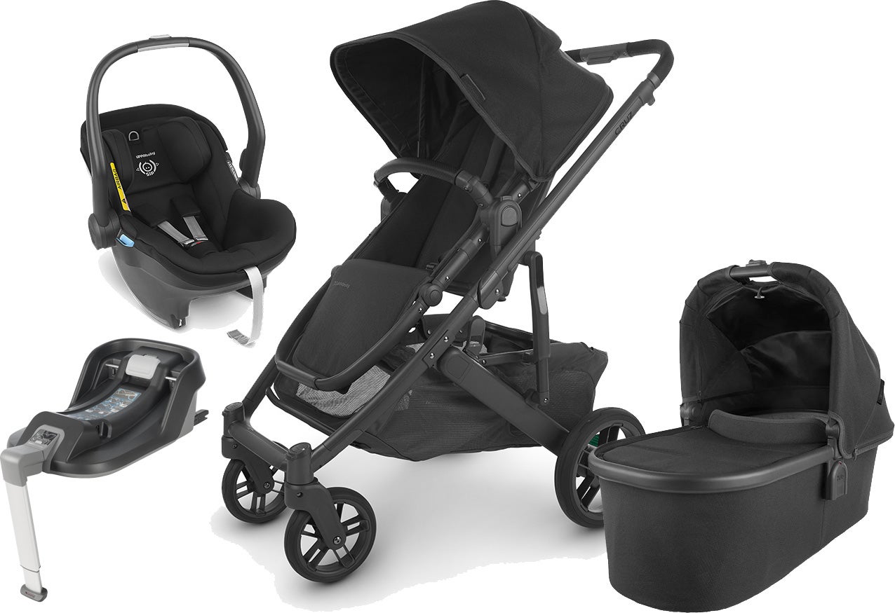 UPPAbaby CRUZ V2 Duovagn inkl. MESA i-Size Babyskydd &  Bas