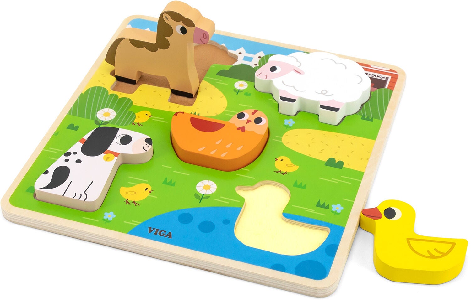 VIGA Pussel Bondgård|