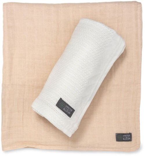 Vinter &  Bloom Soft Grid + Muslin Filt 2-pack