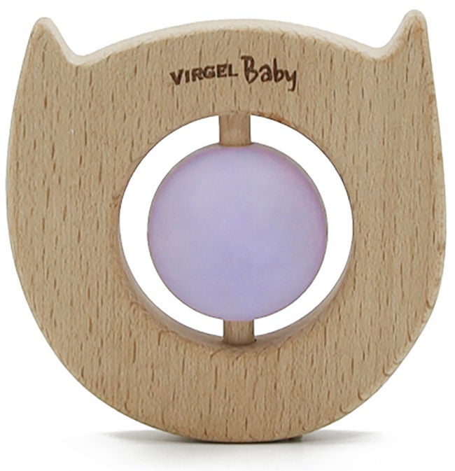 Virgel Bitring med Boll Ekologisk Katt