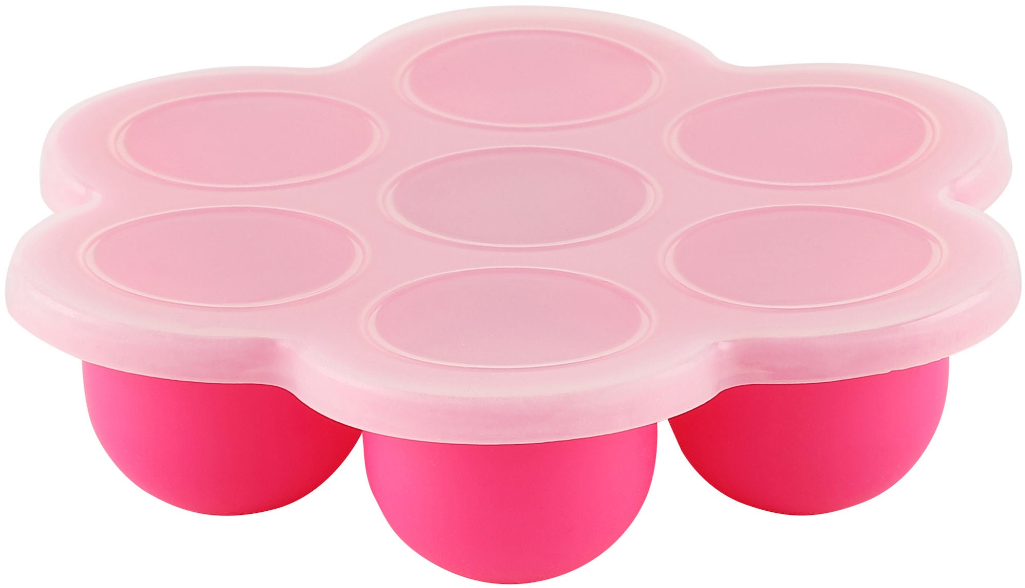 Virgel Portionsform med Lock|Rosa