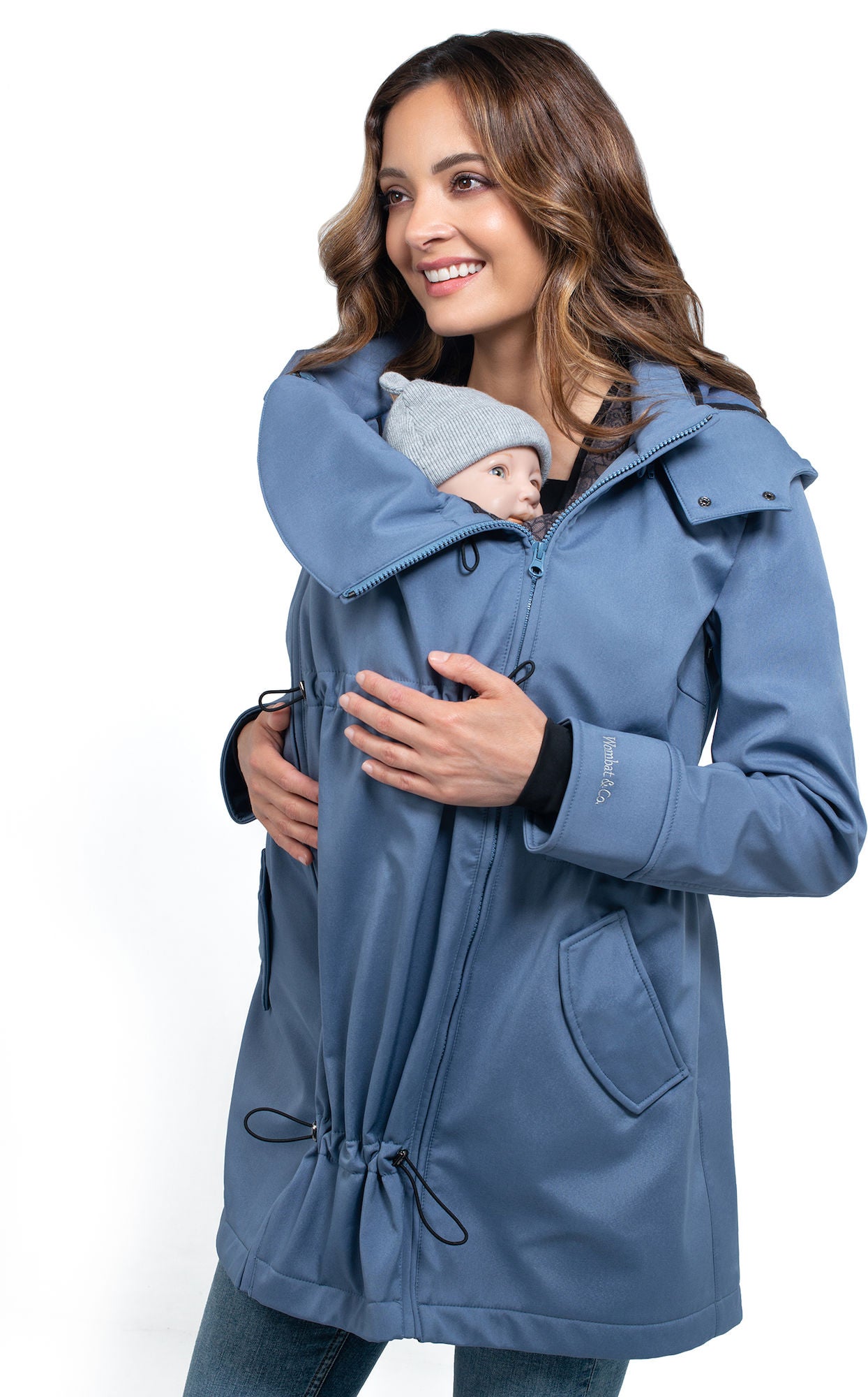Wombat Softshell Bärjacka|Light Blue S