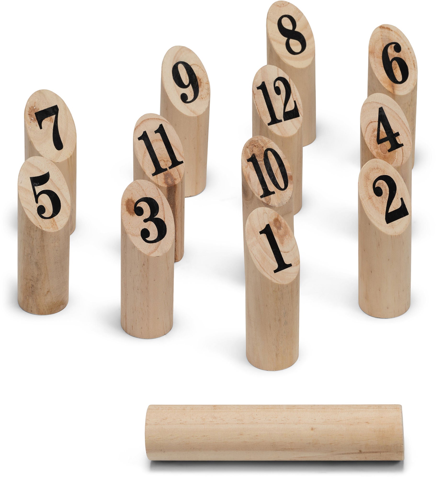 Woodlii Nummerkubb Trädgårdsspel|