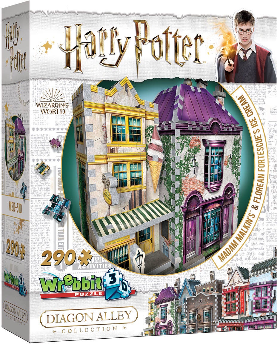 Wrebbit Harry Potter 3D Pussel Madam Malkin'S &  Florean Fortescue|