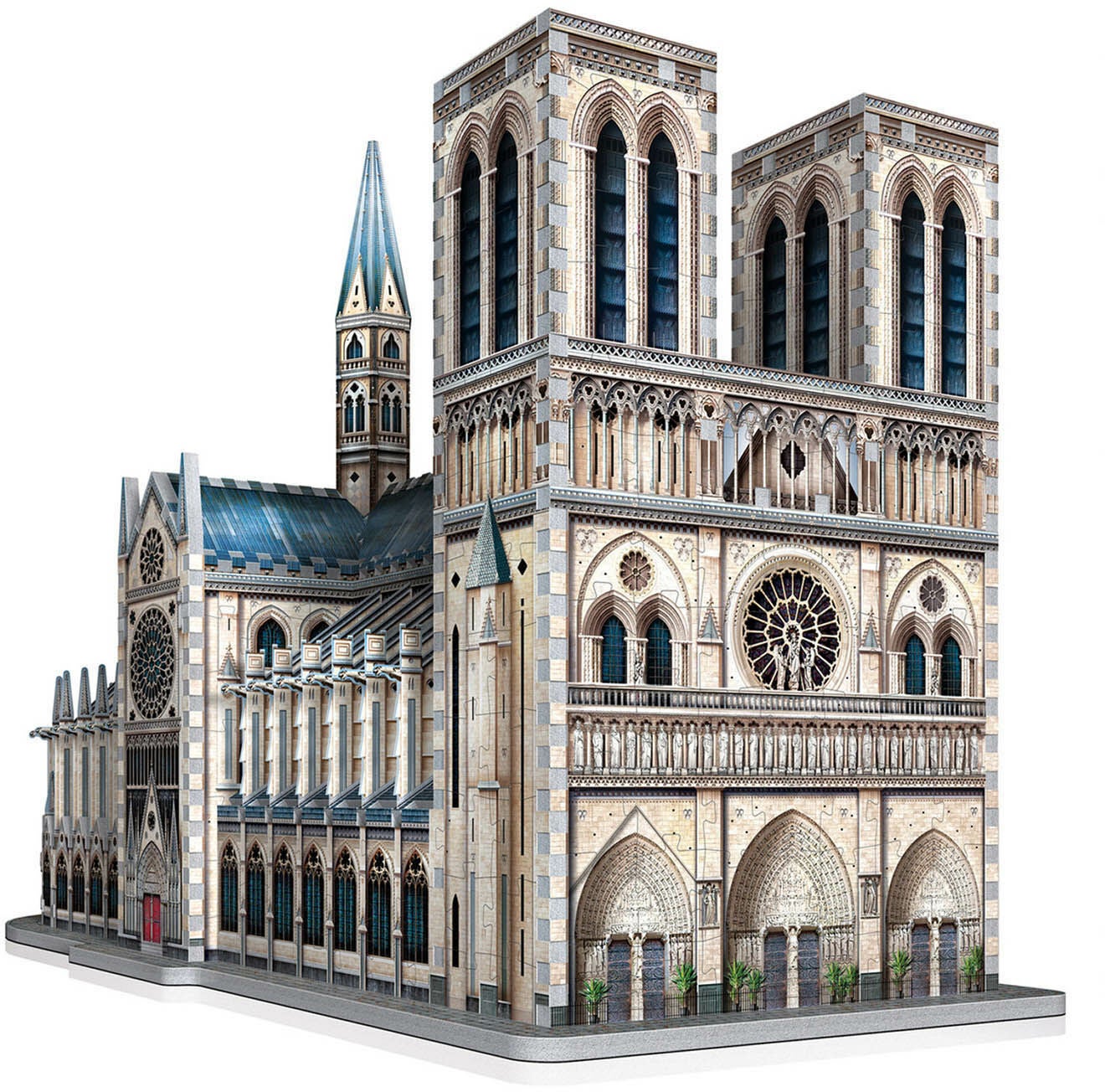 Wrebbit Notre Dame De Paris 3D-pussel 830 Bitar|