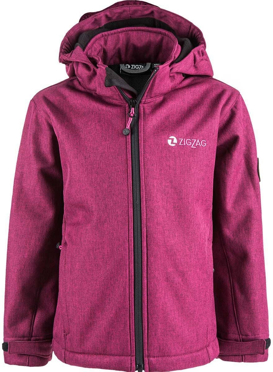 ZigZag Manon Melange Softshelljacka|Pink Peacock