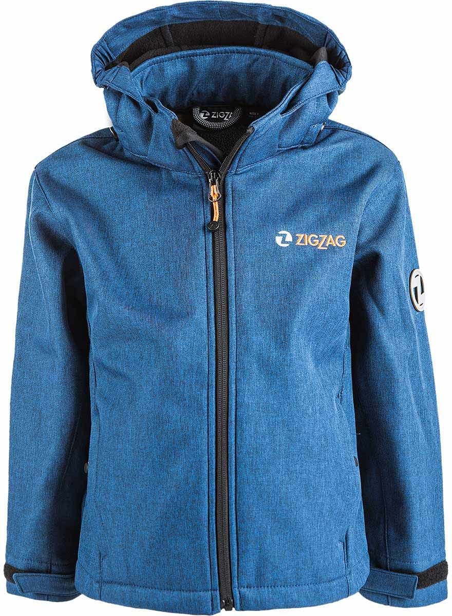 ZigZag Manon Melange Softshelljacka|True Blue