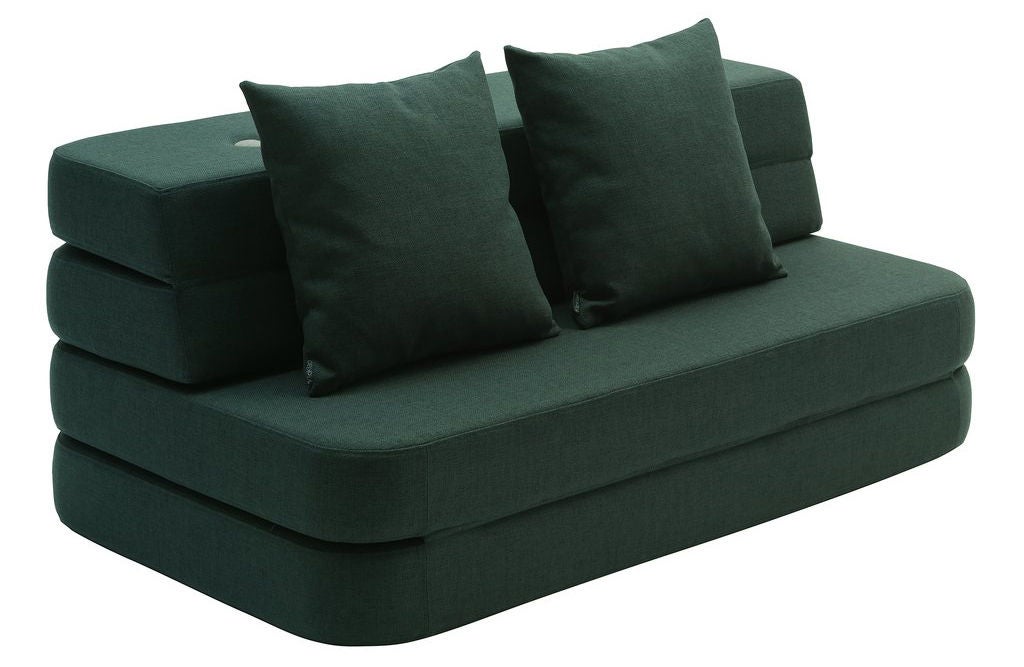 by KlipKlap 3 Fold Soffa|Deep Green